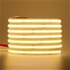 Wisada 24V COB LED Strip Light, 320 LEDs/m, IP68 Impermeabile, Flessibile Striscia di Luce LED per Rooflight Soggiorno Cucina Decorazione (Bianco Caldo (3000-3500K), 2M)