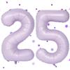 UDRKFOPK Palloncini Compleanno 25 Anni Beige,40 Pollici Beige Palloncino Numero 25,Palloncini 25 Anni Compleanno,Palloncini 25 Anni,Palloncini 25/52 per Feste di Compleanno Anniversario Decorazioni