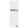 yd. Cornice 20x60 cm Bianco Opaco - Cornice in MDF Bologna | Your Decoration, Vetro acrilico antiriflesso, Montaggio a parete, Adatta per foto, poster o puzzle, Made in Holland