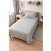 GX GARGIX Completo Letto Singolo Flanella - Varie Fantasie, Ideale per l'Inverno (LU/LTS-8, SINGOLO)