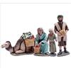 Triciclo Editores Famiglia de Mercaderes | Figure misteriose |Figure del presepe |Serie 11 cm| Progettato da José Luis Mayo Decorazione natalizia |Nascita