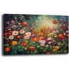 Printerland Quadro Moderno soggiorno FIORI di campo Astratto Quadri moderni da Parete grande Stampa su tela Canvas Decorazione Murale muro Arredo Camera da letto Salone (14, 40x70 cm)