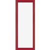 Dutch Frame Factory - Cornice 33x98 cm Rosso - MDF | Vetro acrilico antiriflesso, Montaggio a parete, Adatta per foto, poster o puzzle, Made in Holland