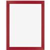 Dutch Frame Factory - Cornice 46x61 cm Rosso - MDF | Vetro acrilico antiriflesso, Montaggio a parete, Adatta per foto, poster o puzzle, Made in Holland
