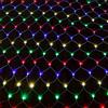 Aufun Rete luminosa 6x4m 480 LEDs Tenda Luci di Netta 8 modalità barriera fotoelettrica con spina per Halloween Natale Festa di matrimonio Decorazione interna ed esterna, collegabile, RGB