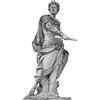 marca generica Imperatore Romano in Bianco e Nero Giulio Scultura Statua di Cesare Poster e Stampe Su Tela Pittura di Arte Della Parete Immagini Decorazione Della Casa Senza Cornice-50X70cm