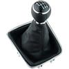 RAVTAKL Pomelli Leva Cambio Compatibile con per Tiguan 2007 2008 2009 2010 2011 Accessori per Auto Manuale per Auto Pomello del Cambio A 6 velocità con Collare per Ghetta Copri Bagagliaio