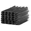 MOCNT 30 Pezzi Strisce di Riparazione Pneumatici Tubeless Auto Kit Striscia Riparazione di Pneumatici Gomma Moto Recupero Rapido Strumento Spina Biciclette 100mm x 6mm Nero