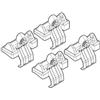 Lampa Nordrive N21003 3 Attacchi Kit su Misura per Ford Fusion 08/02>12/05/Ford Fusion 01/06>11/12, Confezioni da 4