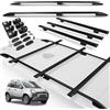 CHROMEMASTER | Barre Longitudinali Tetto e Barre Portatutto Compatibili con Fiat Panda Hatchback 2012-2025 | Kit Dedicato per il Trasporto di Carico, Attrezzature, Box e Piattaforma da Tetto