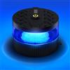 Fxlpower Lampeggiante LED Magnetico Ricaricabile Auto, Luce Blu e Bianca IP67 | Batteria 10h, Magnete 120km/h, 16 Modalità, USB-C, IP67 Impermeabile, Omologato ECE R65/R10