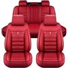 VIVAZYQ Coprisedili Auto in Pelle - Fodere Sedili Auto di Lusso Universali - Impermeabili per Mini Cooper One S R50 R53 R56 R60 F55 F56 R58 R59 Accessori, Protezione Sedile Auto(C)