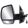 KINGVANS Specchietto retrovisore esterno sinistro per Fiat Doblo 2010-2023 | retro testurizzato,non riscaldabile,regolazione manuale,per Opel Combo 2010-2019,lato conducente
