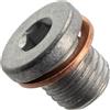 AERZETIX Tappo di scarico della coppa dell'olio M12x1.5 con anello di tenuta compatibile con OEM 000908 012009 S2