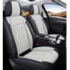 Generico Coprisedili auto per Audi Q2 2016-2025（Facelift 2020） | Coprisedili 5 postiSet Completo 5 Posti Impermeabile Antiscivolo, Protezione Sedili Anteriori e Posteriori