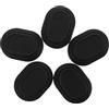 CIYODO 30 Pezzi Ammortizzatori per Portiera Auto in Silicone Nero, Cuscinetti Antivibrazione Spessi per Isolamento Acustico e Protezione Anti-collisione Porte Veicolo