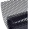 AggAuto Griglia universale per auto, 101,6 x 33 cm, in lega di alluminio, con foro a nido d'ape, distanza di 8 mm, 3 mm, una delle griglie di forma più multifunzionali, 100 x 33 cm, colore nero