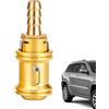 Generic Ugello Gonfiatore Pneumatici Connessione Rapida Senza Perdite d'Aria | Adattatore Attacco Rapido Gonfiaggio Per Pneumatici Per Auto, Veicoli, Rimorchio, Camper, Berlina, Pickup, Moto, ATV E