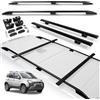 CHROMEMASTER | Barre Longitudinali Tetto e Barre Portatutto Compatibili con Fiat Panda Hatchback 2012-2025 | Kit Dedicato per il Trasporto di Carico, Attrezzature, Box e Piattaforma da Tetto
