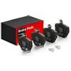 STARK SKBP-0010073 Set d'assale Kit pastiglie freni Anteriore con bulloni pinza freno con lamierino anticigolío Compatibilità con RENAULT Clio 3 Hatchback BR0/1, CR0/1