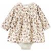United Colors of Benetton Vestito 3eoaav00n Vestito Bimbo 0-24 (Pacco da 1)