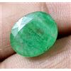 7.80 CT Naturale Verde Smeraldo 13 X 11 MM Ovale Gemme Certificato T26922 Senza