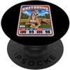 Funny Retro Baseball Card Dog Owner Love Carta collezionabile sportiva Greyhound Vintage anni '70 '80 PopSockets PopGrip Adesivo