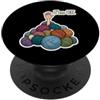 Im OK Funny Yarn Pile Knitting Crochet P Im OK - Divertente filato per lavori a maglia, uncinetto, scherzo PopSockets PopGrip Adesivo