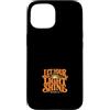 Light Shine Retro Scripture Art Custodia per iPhone 15 Lascia che la tua luce risplenda Matthew 5:16 Retro Christian