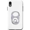 Miftees Metal Detecting Tees Custodia per iPhone XR Scheda lattina di soda in alluminio