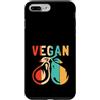 Best Raw Vegan Food Recipes Diet Books K Custodia per iPhone 7 Plus/8 Plus Veganismo vegetariano vegano vegano a base vegetale retrò crudo