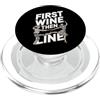 Line Dancing Designs Ballerino di linea divertente PopSockets PopGrip per MagSafe