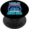 Gaming Birthday Outfit Gamer Boy Tees an Level 10 Unlocked Awesome Since 2016 10th Birthday Boy Gamer PopSockets PopGrip Adesivo