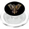 Phoenix Mythical Bird Stylish Phoenix Mythical Bird Rising Born Again PopSockets PopGrip per MagSafe