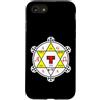 Signs and Symbolism Custodia per iPhone SE (2020) / 7/8 Esagramma di Salomone alias Sigillo di Salomone