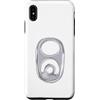 Miftees Metal Detecting Tees Custodia per iPhone XS Max Scheda lattina di soda in alluminio