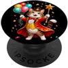 Motivi di gatti per amanti dei gatti, pr Regalo di design artistico con motivo gatto, simpatico PopSockets PopGrip Adesivo