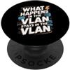 Network Engineer Designs Divertente rete VLAN PopSockets PopGrip Adesivo