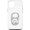 Miftees Metal Detecting Tees Custodia per iPhone 12/12 Pro Scheda lattina di soda in alluminio