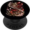 Motivi di gatti per amanti dei gatti, pr Regalo di design artistico con motivo gatto, simpatico PopSockets PopGrip Adesivo