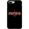 Trieste Italy Watercolor Skyline city Custodia per iPhone 7 Plus/8 Plus Trieste Italia Acquerello Souvenir linea cielo