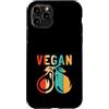 Best Raw Vegan Food Recipes Diet Books K Custodia per iPhone 11 Pro Veganismo vegetariano vegano vegano a base vegetale retrò crudo