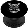 Cool And Funny Designs for Moms And Dads Husband Daddy Protector Hero PopSockets PopGrip Adesivo