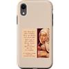 Inspiration From Saints and Sinners Merc Custodia per iPhone XR Inizia ad essere coraggioso Inspirational citazione di Santa Caterina