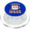 Kawaii Side Espresso Prima Depresso Carino Coffee Lover PopSockets PopGrip per MagSafe