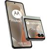 Motorola Razr 60 8, 256 GB, Smartphone sbloccato, Interno: 6.9/Esterno: 3.6, Fotocamera da 50 MP con IA, Batteria 4500 mAh, Lightest Sky (Bianco), Custodia protettiva e cavo USB C inclusi