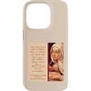 Inspiration From Saints and Sinners Merc Custodia per iPhone 14 Pro Inizia ad essere coraggioso Inspirational citazione di Santa Caterina