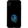90s Vintage Airbrush Washout Graphics Custodia per iPhone XS Max Pesce vela Oceano Billfish Subacquea Marine Wildlife Art