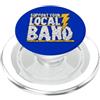 Music Triangle Sostieni la tua band locale Rock Music Lightning PopSockets PopGrip per MagSafe