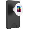 Bahaa's Tee New York, orizzonte, termico, colore, arte PopSockets PopWallet per MagSafe